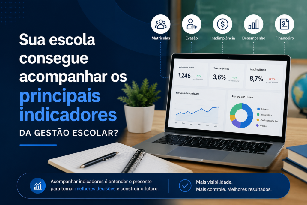 Sua escola consegue acompanhar os principais indicadores da gestão escolar?