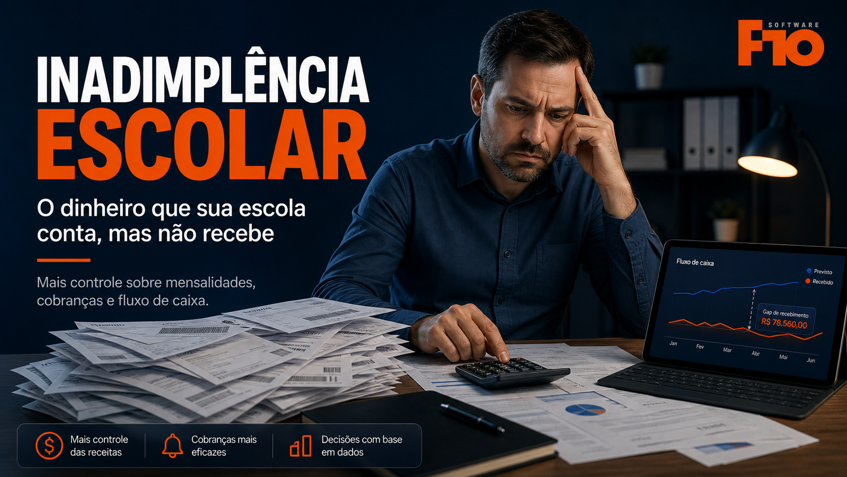 Inadimplência escolar: Espera receber, mas não recebe?