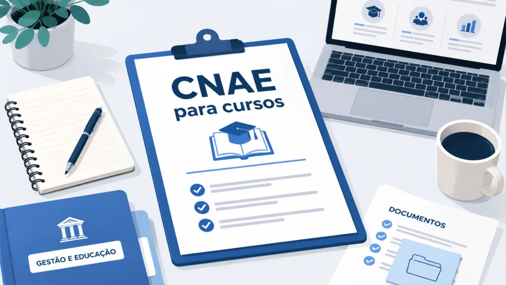 CNAE para cursos livres: códigos e como escolher