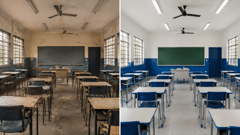 A aparência da escola influencia matrículas? Veja por que isso importa